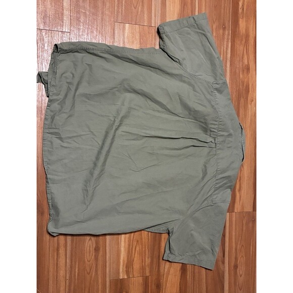 Eddie Bauer Mens XL Green Short Sleeve Button Up Shirt Outdoor Casual - Picture 3 of 3